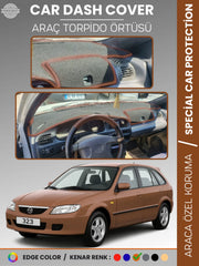 MAZDA 323 BJ HATCHBACK KAPAKLI (1998-2003) Uyumlu Torpido Örtüsü Araca Özel Ön Göğüs Koruma