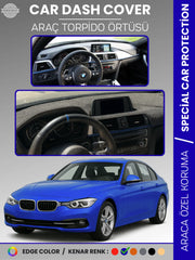Bmw F30 (2013-2019) Uyumlu Torpido Örtüsü Araca Özel Ön Göğüs Koruma