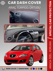 SEAT LEON (2005-2012) Uyumlu Torpido Örtüsü Araca Özel Ön Göğüs Koruma