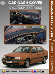 VOLKSWAGEN JETTA (1991-1997) Uyumlu Torpido Örtüsü Araca Özel Ön Göğüs Koruma