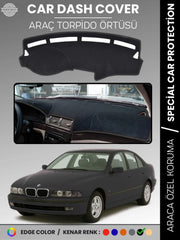 Bmw E39 (2006-2010) Uyumlu Torpido Örtüsü Araca Özel Ön Göğüs Koruma