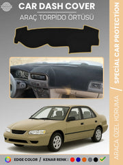 TOYOTA COROLLA E110 (1998-2002) Uyumlu Torpido Örtüsü Araca Özel Ön Göğüs Koruma