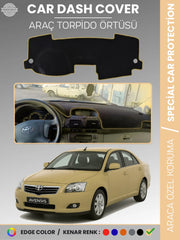 TOYOTA AVENSİS T250 (2003-2008) Uyumlu Torpido Örtüsü Araca Özel Ön Göğüs Koruma