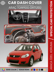 SUZUKI SX4 (2006-2014) Uyumlu Torpido Örtüsü Araca Özel Ön Göğüs Koruma