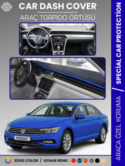 VOLKSWAGEN PASSAT B8 (2015-2020) Uyumlu Torpido Örtüsü Araca Özel Ön Göğüs Koruma