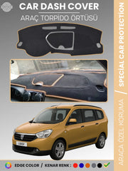DACIA LODGY (2010-2017) Uyumlu Torpido Örtüsü Araca Özel Ön Göğüs Koruma