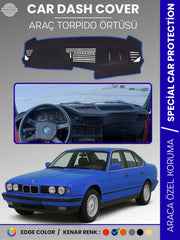 BMW E34 5 SERİSİ (1988-1996) Uyumlu Torpido Örtüsü Araca Özel Ön Göğüs Koruma
