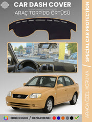 HYUNDAİ ACCENT ADMİRE-MİLENİUM (2000-2005) Uyumlu Torpido Örtüsü Araca Özel Ön Göğüs Koruma