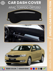 SKODA RAPİD (2013-2017) Uyumlu Torpido Örtüsü Araca Özel Ön Göğüs Koruma