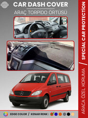 MERCEDES VITO / VIANO W639 (2003-2014) Uyumlu Torpido Örtüsü Araca Özel Ön Göğüs Koruma