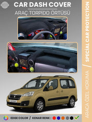 Peugeot PARTNER (2015-2020) Uyumlu Torpido Örtüsü Araca Özel Ön Göğüs Koruma