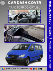 MERCEDES VITO / VIANO W639 (2003-2014) Uyumlu Torpido Örtüsü Araca Özel Ön Göğüs Koruma