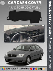 TOYOTA COROLLA E120 (2002-2007) Uyumlu Torpido Örtüsü Araca Özel Ön Göğüs Koruma