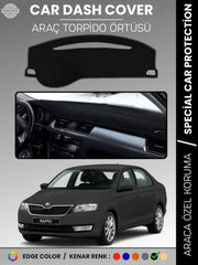 SKODA RAPİD (2013-2017) Uyumlu Torpido Örtüsü Araca Özel Ön Göğüs Koruma
