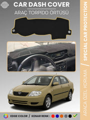 TOYOTA COROLLA E120 (2002-2007) Uyumlu Torpido Örtüsü Araca Özel Ön Göğüs Koruma