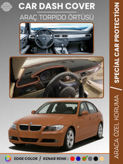 Bmw E90 (2006-2010) Uyumlu Torpido Örtüsü Araca Özel Ön Göğüs Koruma