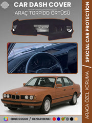 BMW E34 5 SERİSİ AİRBAGSİZ (1988-1996) Uyumlu Torpido Örtüsü Araca Özel Ön Göğüs Koruma