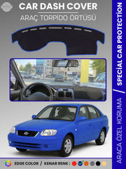 HYUNDAİ ACCENT ADMİRE-MİLENİUM (2000-2005) Uyumlu Torpido Örtüsü Araca Özel Ön Göğüs Koruma
