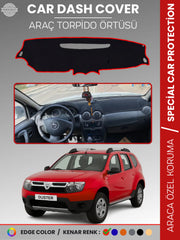 DACIA DUSTER (2009-2013) Uyumlu Torpido Örtüsü Araca Özel Ön Göğüs Koruma