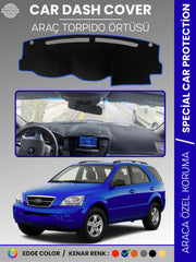 KİA SORENTO (2006-2009) Uyumlu Torpido Örtüsü Araca Özel Ön Göğüs Koruma