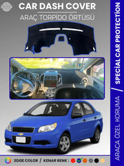 CHEVROLET AVEO (2011-2020) Uyumlu Torpido Örtüsü Araca Özel Ön Göğüs Koruma