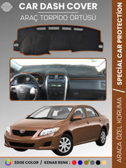 TOYOTA COROLLA E140 (2007-2013) Uyumlu Torpido Örtüsü Araca Özel Ön Göğüs Koruma