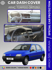RENAULT CLIO 1 (1994-1998) Uyumlu Torpido Örtüsü Araca Özel Ön Göğüs Koruma