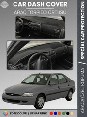 FORD ESCORT (1995-2000) Uyumlu Torpido Örtüsü Araca Özel Ön Göğüs Koruma