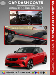 OPEL CORSA F (2019+) Uyumlu Torpido Örtüsü Araca Özel Ön Göğüs Koruma