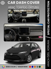 TOYOTA COROLLA (2019+) Uyumlu Torpido Örtüsü Araca Özel Ön Göğüs Koruma