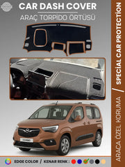 OPEL COMBO E (2018-2025) Uyumlu Torpido Örtüsü Araca Özel Ön Göğüs Koruma