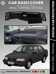 HYUNDAİ EXCEL (1989-1994) Uyumlu Torpido Örtüsü Araca Özel Ön Göğüs Koruma