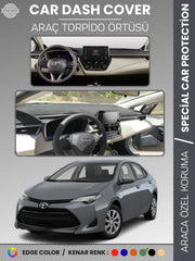 TOYOTA COROLLA (2019+) Uyumlu Torpido Örtüsü Araca Özel Ön Göğüs Koruma