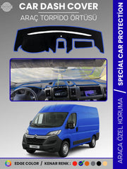 CITROEN JUMPER X290 KASA (2014-2024) Uyumlu Torpido Örtüsü Araca Özel Ön Göğüs Koruma