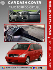MERCEDES VITO / VIANO W639 (2003-2014) Uyumlu Torpido Örtüsü Araca Özel Ön Göğüs Koruma