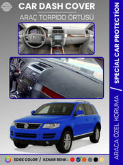 VOLKSWAGEN TOUAREG (2002-2010) Uyumlu Torpido Örtüsü Araca Özel Ön Göğüs Koruma