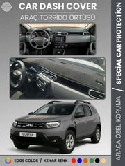 DACIA DUSTER (2023+) Uyumlu Torpido Örtüsü Araca Özel Ön Göğüs Koruma