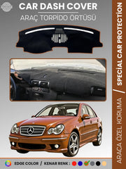 MERCEDES C CLASS W203 (2000-2007) Uyumlu Torpido Örtüsü Araca Özel Ön Göğüs Koruma