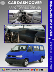 VOLKSWAGEN TRANSPORTER T4 (1990-2003) Uyumlu Torpido Örtüsü Araca Özel Ön Göğüs Koruma
