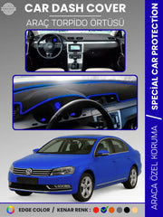 VOLKSWAGEN PASSAT B7 (2010-2015) Uyumlu Torpido Örtüsü Araca Özel Ön Göğüs Koruma