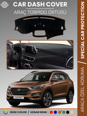 HYUNDAİ TUCSON (2018+) Uyumlu Torpido Örtüsü Araca Özel Ön Göğüs Koruma