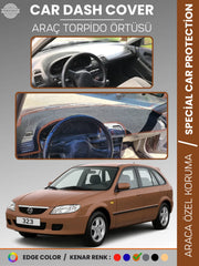 MAZDA 323 BJ HATCHBACK (1998-2003) Uyumlu Torpido Örtüsü Araca Özel Ön Göğüs Koruma