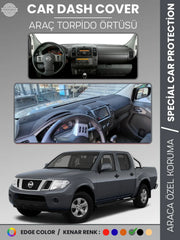 NISSAN NAVARA D40 (2005-2015) Uyumlu Torpido Örtüsü Araca Özel Ön Göğüs Koruma