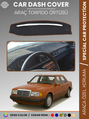 MERCEDES E SERİSİ W124 (1984-1995) Uyumlu Torpido Örtüsü Araca Özel Ön Göğüs Koruma