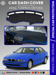 Bmw E39 (2006-2010) Uyumlu Torpido Örtüsü Araca Özel Ön Göğüs Koruma