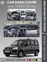 PEUGEOT PARTNER (2002-2008) Uyumlu Torpido Örtüsü Araca Özel Ön Göğüs Koruma