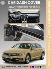 VOLKSWAGEN PASSAT B8 (2015-2020) Uyumlu Torpido Örtüsü Araca Özel Ön Göğüs Koruma
