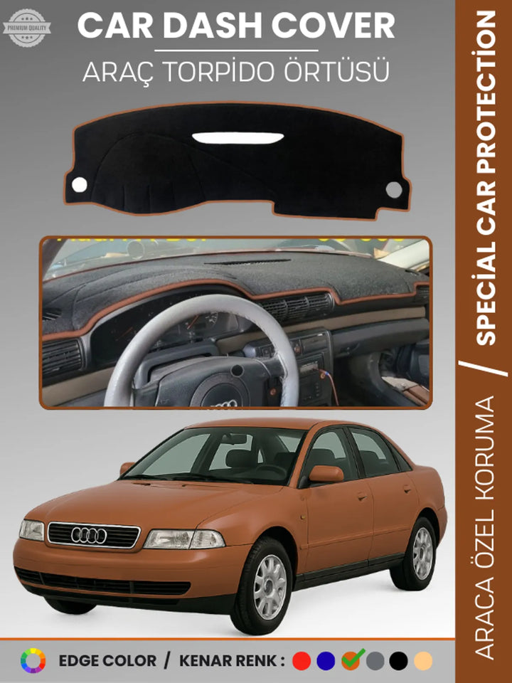 AUDI А4 (1994-2001) Uyumlu Torpido Örtüsü Araca Özel Ön Göğüs Koruma