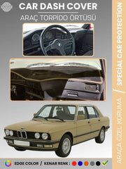 BMW E28 5 SERİSİ (1981-1988) Uyumlu Torpido Örtüsü Araca Özel Ön Göğüs Koruma