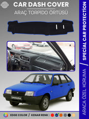 LADA SAMARA ENJEKSİYONLU (1990-2004) Uyumlu Torpido Örtüsü Araca Özel Ön Göğüs Koruma
